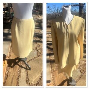 NWT VTG TRAVIS AYERS: BLAZER SKIRT SET …..037 Hanger